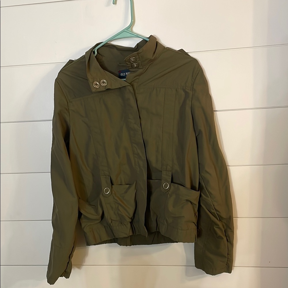 Olive Green Women's Jacket by Old Navy